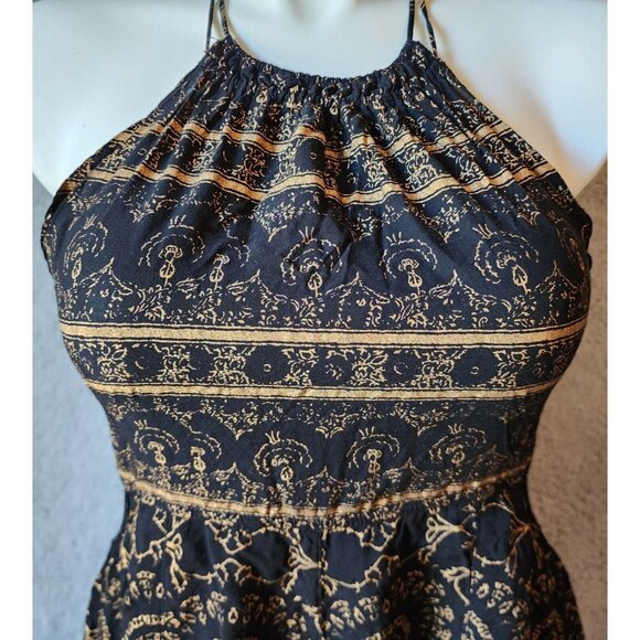 Intimately Free People Women's High Halter Neck Romper Playsuit Side Cutouts L - Picture 3 of 16